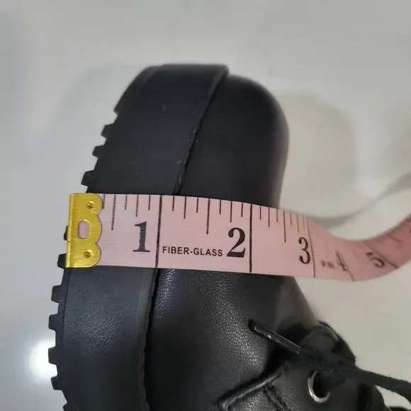 Wanted Breakout Oxford 90's Y2K Style Lug Heel Platform Size 9 - Picture 12 of 12